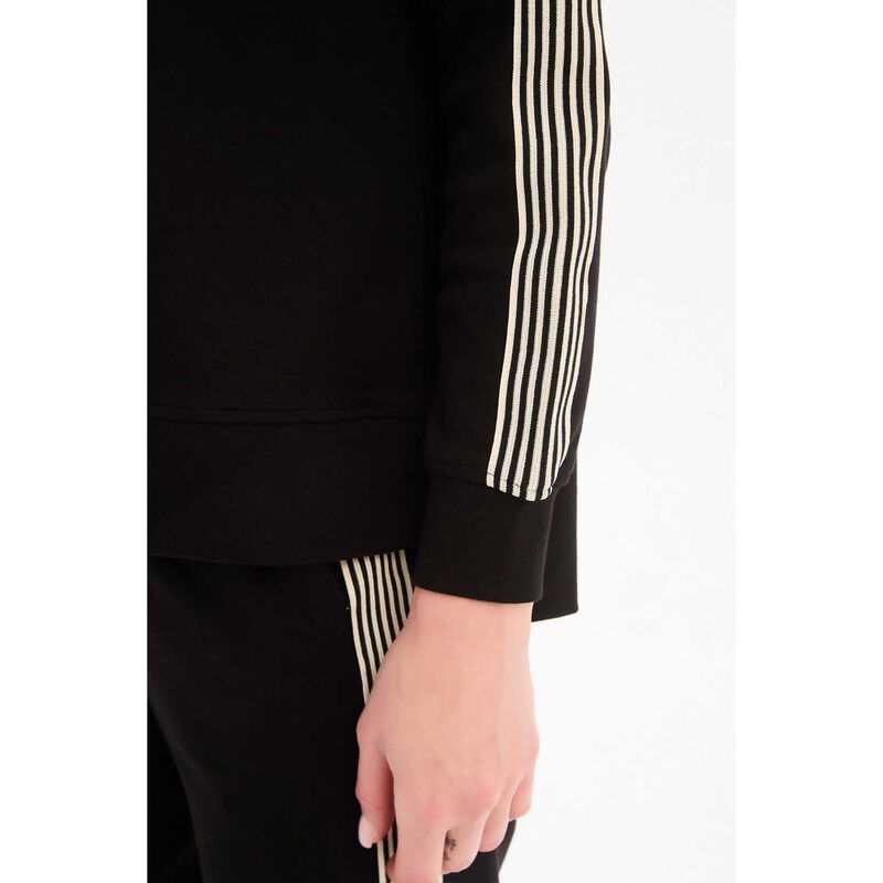 TIRELLI Stripe Sleeve Sweat image number 2